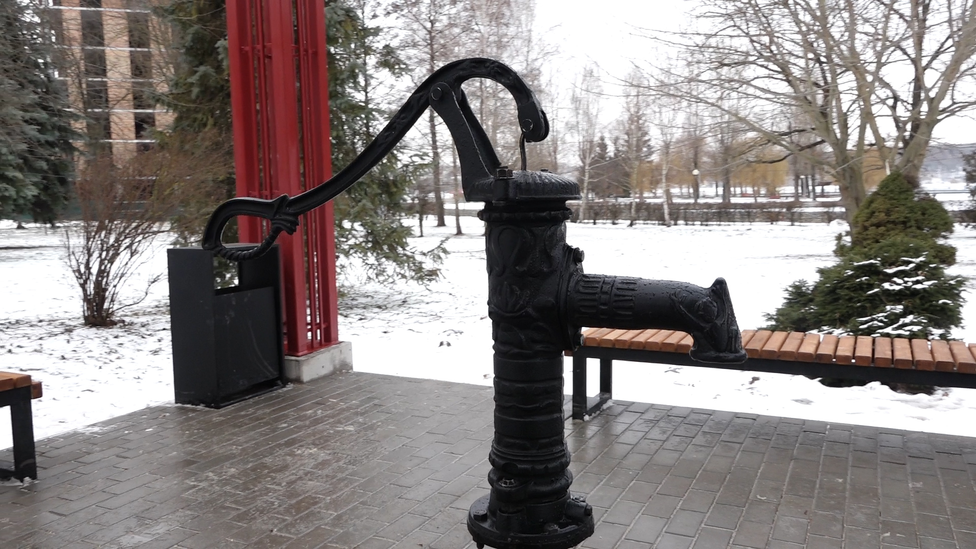 На Водохреще у парку імені Т. Г. Шевченка відкрили ще один бювет з питною водою
