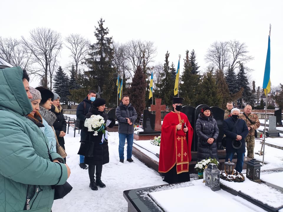 Пам’ять загиблого захисника вшанували у Тернополі