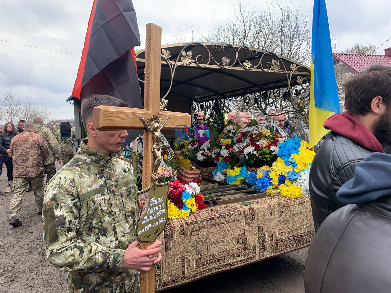 Військового Степана Геника поховали сьогодні на Тернопільщині