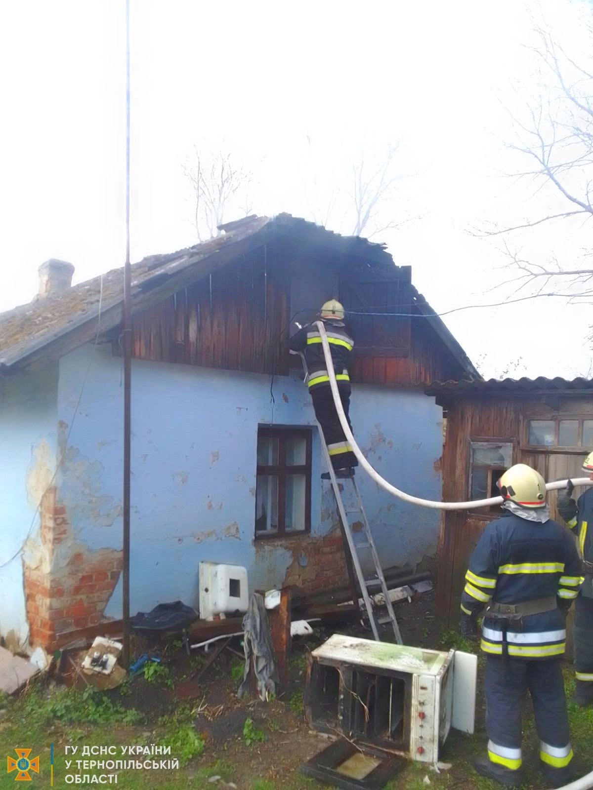 Пожежа в житловому будинку сталася на Тернопільщині