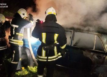 У Великогаївській громаді горів автомобіль