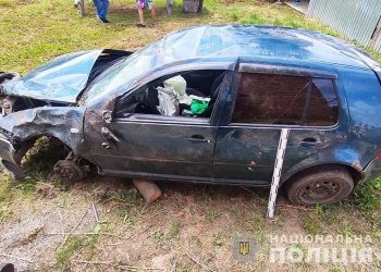 Неповнолітній хлопець в реанімації через аварію на Бережанщині