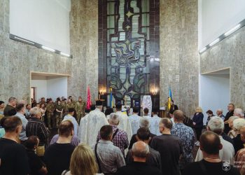 Із захисником України Володимиром Фоменком попрощались у Тернополі