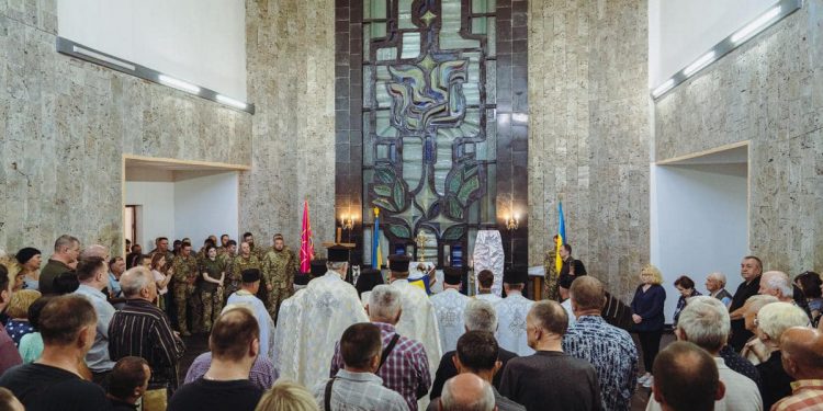 Із захисником України Володимиром Фоменком попрощались у Тернополі