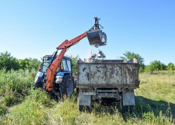 Сміття та рештки тварин: стихійне сміттєзвалище прибирають у Чортківській громаді