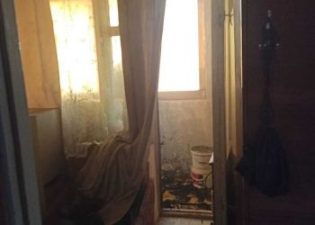 Балкон горів у будинку в Гусятині