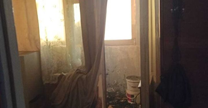 Балкон горів у будинку в Гусятині