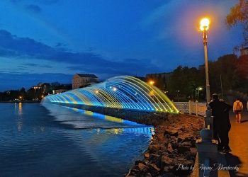 Аераційний фонтан у парку ім. Т. Шевченка вмикатимуть раніше