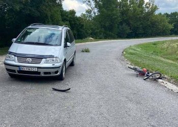Велосипедист травмувався в аварії на Тернопільщині