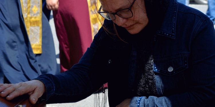 Із захисником України Олексієм Карповим попрощалися на Збаражчині