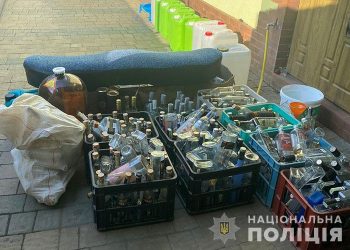 Бізнес на підробленому алкоголі організував житель Чорткова