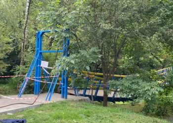 Вийшла з ладу натяжна система: доки ремонтуватимуть підвісний міст у “Сопільче”