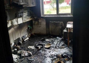 Кухня згоріла в будинку на Чортківщині