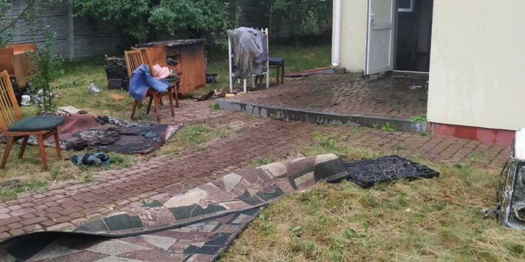 Кухня згоріла в будинку на Чортківщині
