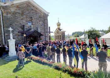 Із військовим Ігорем Конотопським попрощалися у Великобірківській громаді