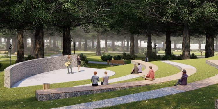 Як після реконструкції виглядатиме Старий парк у Тернополі