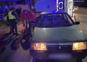 Пенсіонерка, яку збила машина на вул. 15 Квітня у Тернополі, перебуває у лікарні