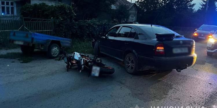 15-річного підлітка доправили до лікарні після ДТП на Тернопільщині