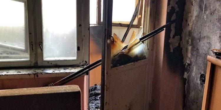 Квартира у десятиповерхівці горіла у Тернополі