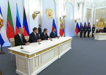 росія оголосила про анексію окупованих регіонів України
