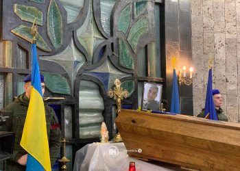 Бійця “Азову” Андрія Барського поховали у Тернополі
