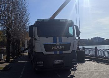 Фонтани демонтують у парку ім. Тараса Шевченка