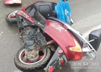 Водійка скутера потрапила в аварію на Кременеччину