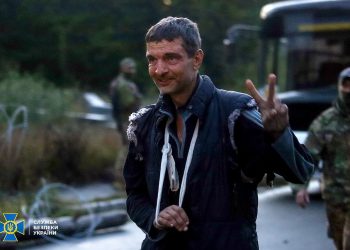 Звільнений з полону морський піхотинець Михайло Діанов передав 23,4 млн грн на лікування побратимів