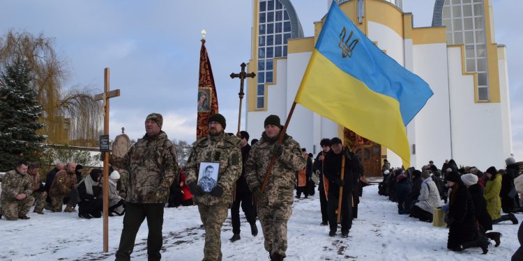 Із Романом Кійонком прощаються у Чортківській громаді