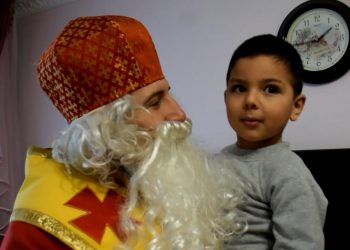 Сім’ї загиблих героїв 105 бригади територіальної оборони відвідав святий Миколай