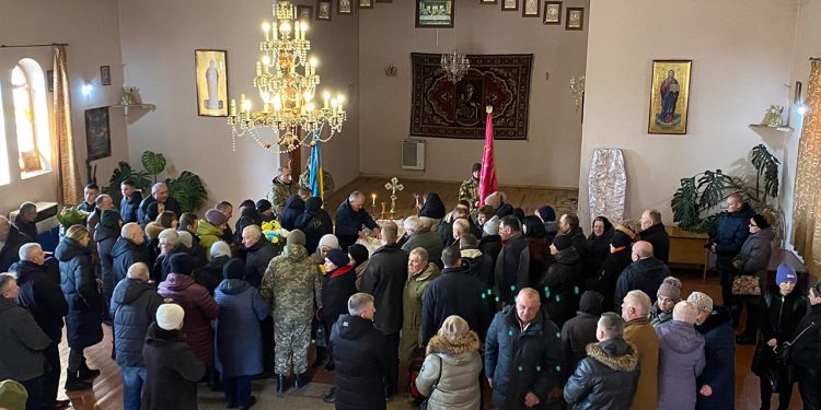 Бійця Назарія Шимківа ховають сьогодні у Тернополі