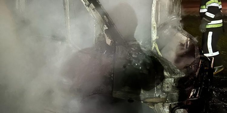 Вантажівка згоріла у Чорткові