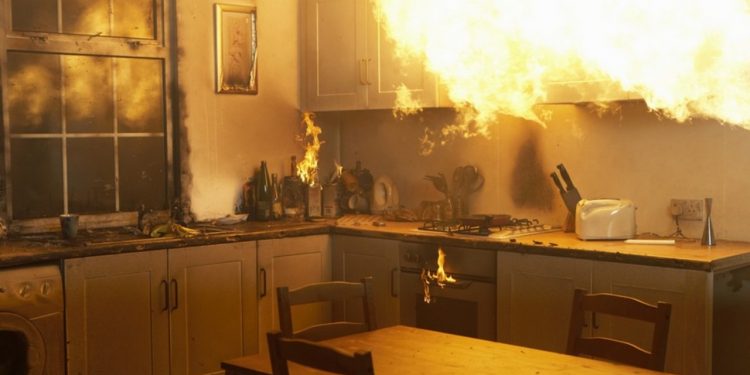 Кухня спалахнула у тернопільській багатоповерхівці