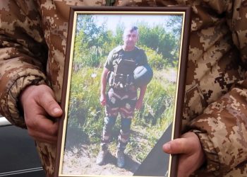 Із добровольцем Павлом Кузиком попрощалися на Теребовлянщині