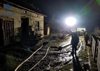 Пожежа виникла у Скориківській громаді