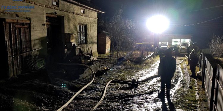 Пожежа виникла у Скориківській громаді