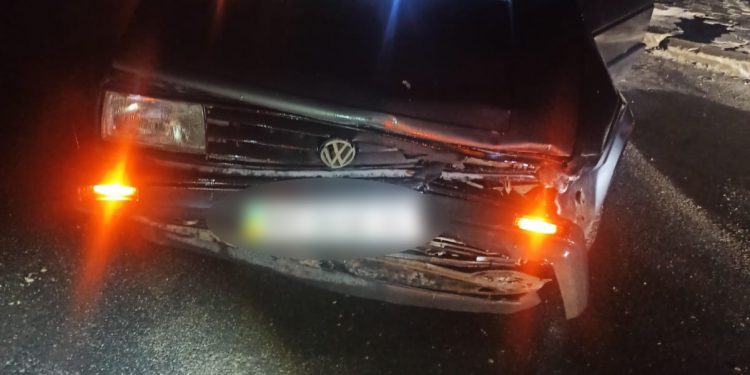 Дві автівки не розминулися через нетверезого кермувальника