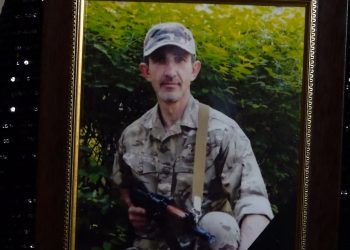 Із добровольцем “Правого сектору” Йосипом Штремпелем попрощалися у Тернополі