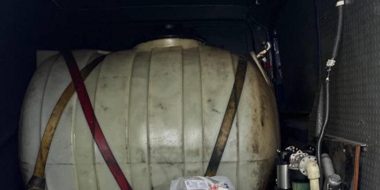 Водія, який перевозив дизпаливо без дозвільних документів, виявили в Тернополі