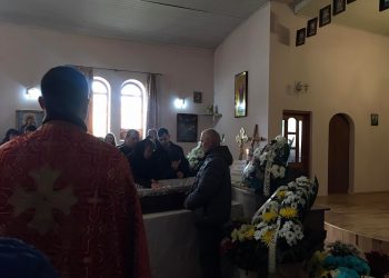 Із бійцем Андрієм Мозілем прощаються у Тернополі