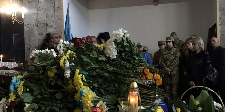 Військового Валерія Дорохова провели в останню дорогу в Тернополі