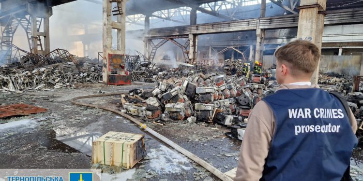 Докази воєнних злочинів росії фіксують у Тернополі