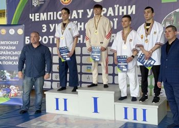 Збаразький спортсмен Олександр Бебко став чемпіоном України з української боротьби на поясах