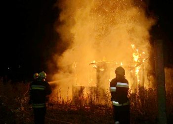 Згорів дачний будиночок на вулиці Тарнавського