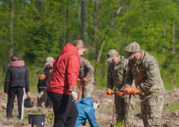 Велике озеленення Тернопільщини: у рамках програми “Зелена країна” висадили саджанці дубів