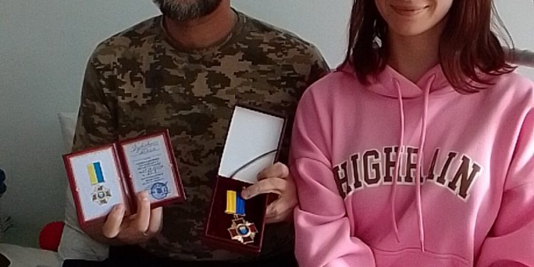 Відзнаку отримав військовий Олег Дубовий з Чорткова