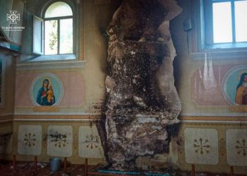 На Тернопільщині у селі Трубчин горіла церква