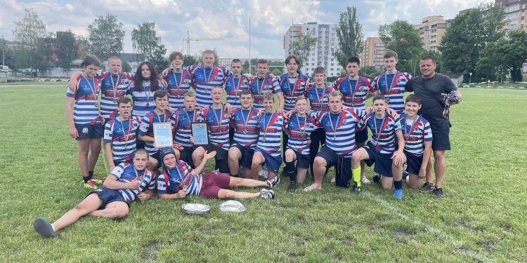 Юні регбісти з Тернополя повернулись зі змагань із призовими місцями