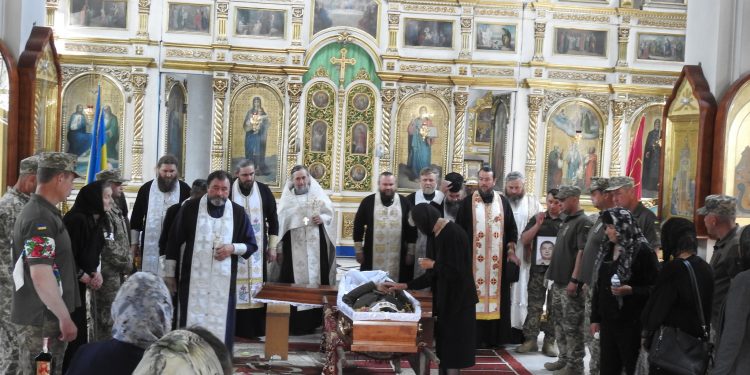 Воїна Руслана Сопігу поховали у Вишнівецькій громаді