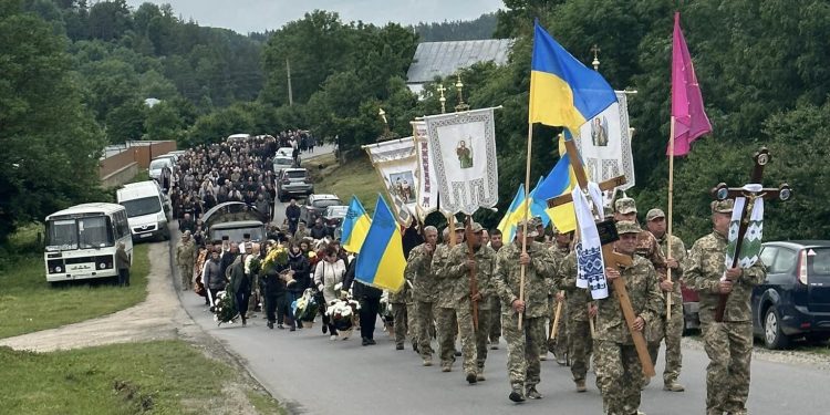 Воїна Сергія Леськіва поховали на Підволочищині